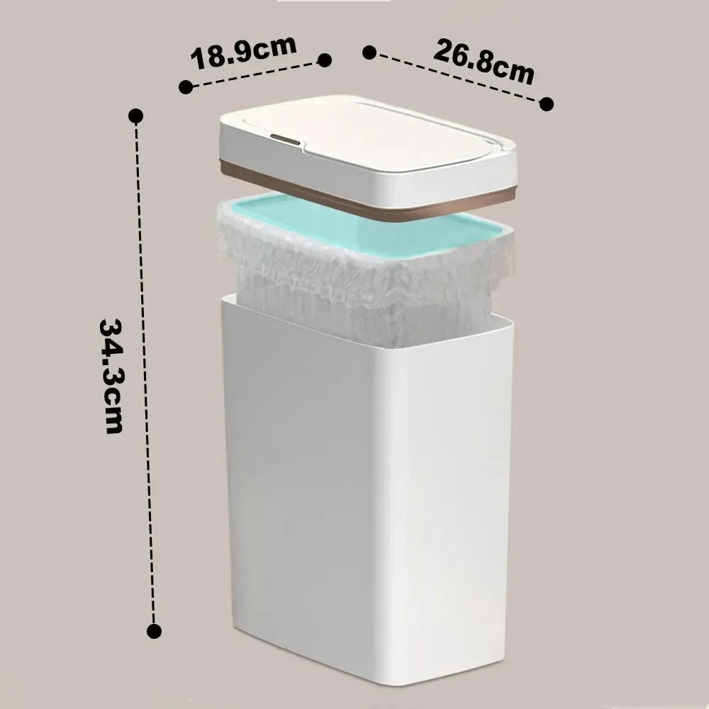 18L Smart Bathroom Trash Can