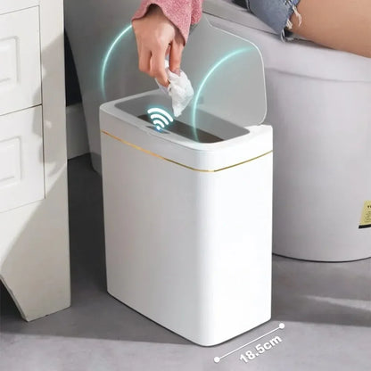 18L Smart Bathroom Trash Can