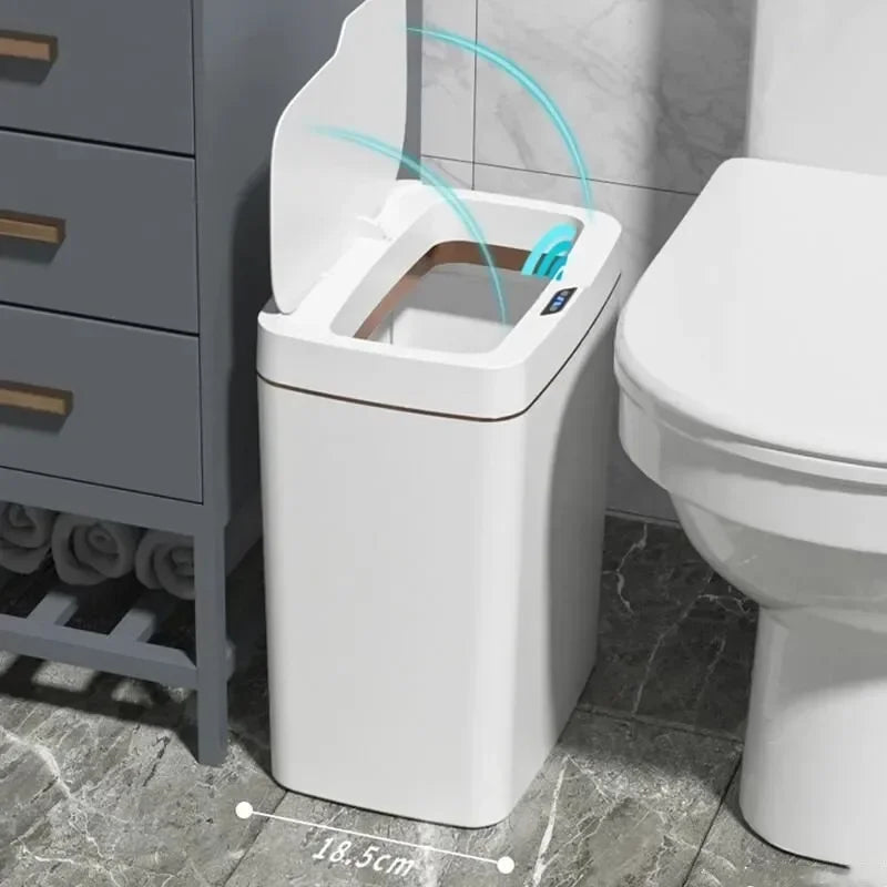 18L Smart Bathroom Trash Can