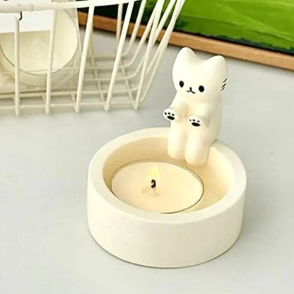 Cat Aromatherapy Candle Holder For Birthday Gifts