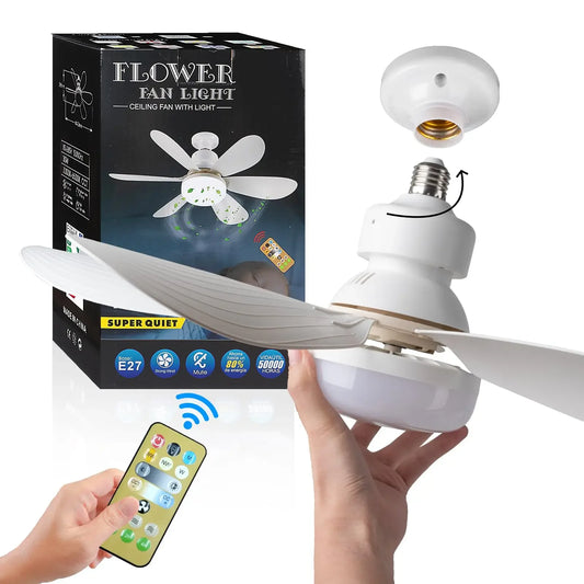 20.5-inch 40W ceiling fan with remote control