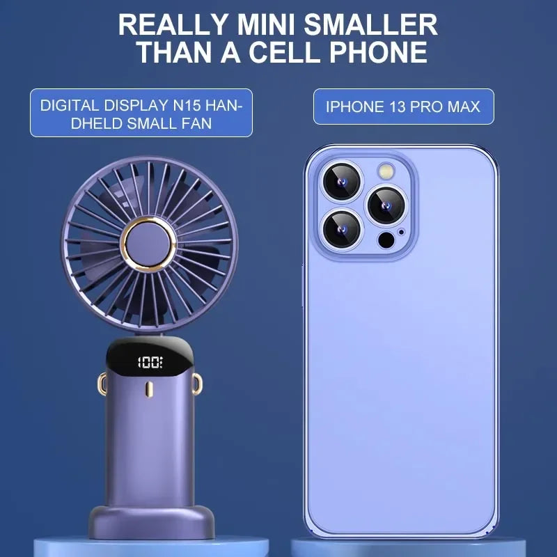 2024 New 1800mAh Portable Fan