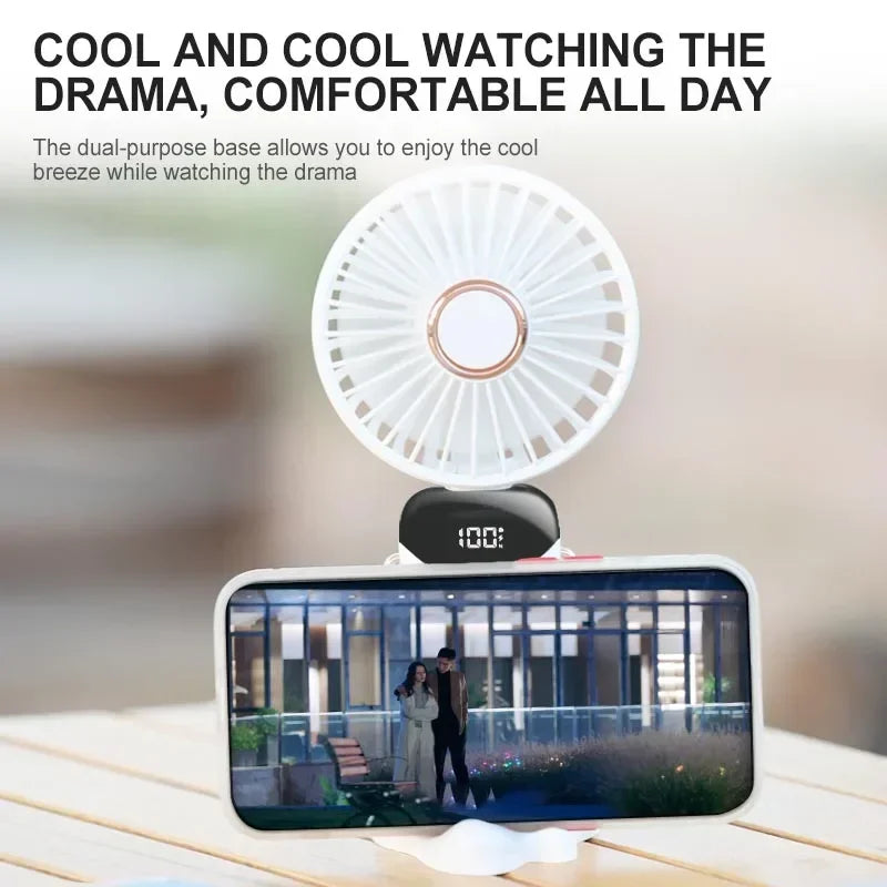 2024 New 1800mAh Portable Fan