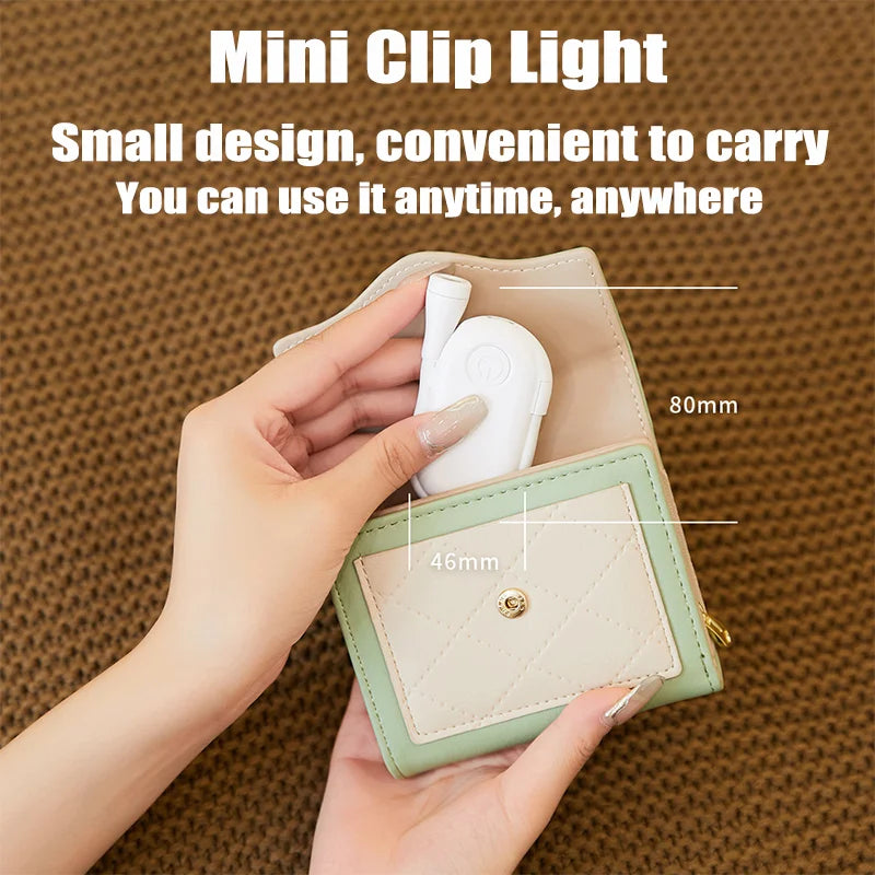 Portable Mini Folder Book Light